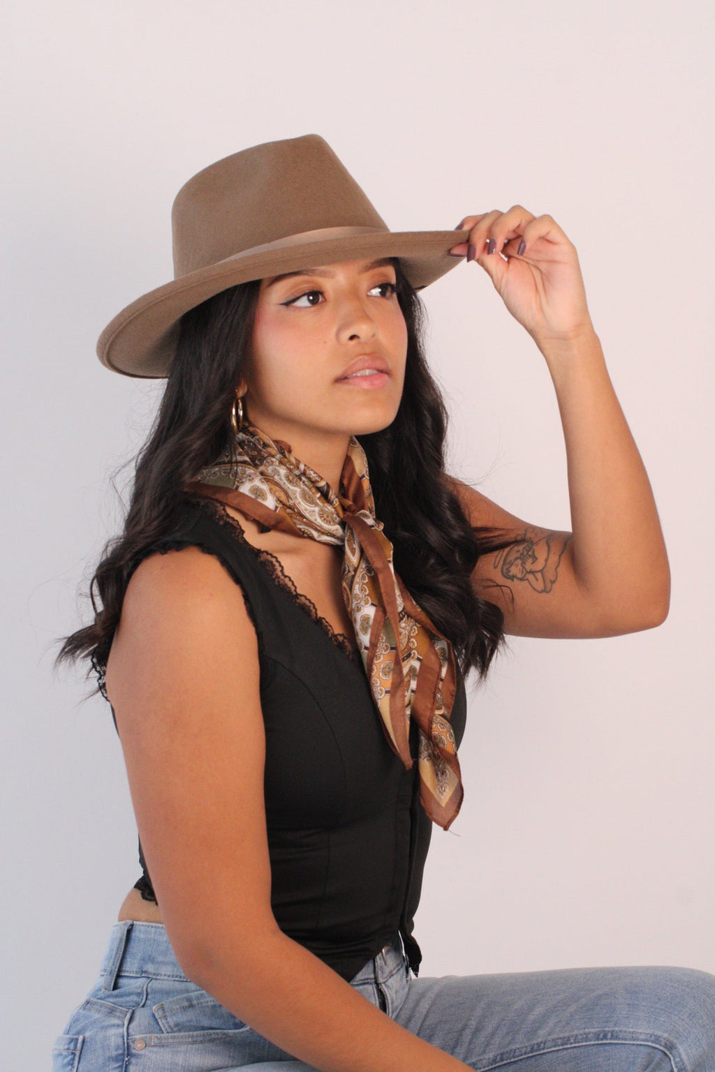 Wilder and Soul Westin Western Hat - Khaki