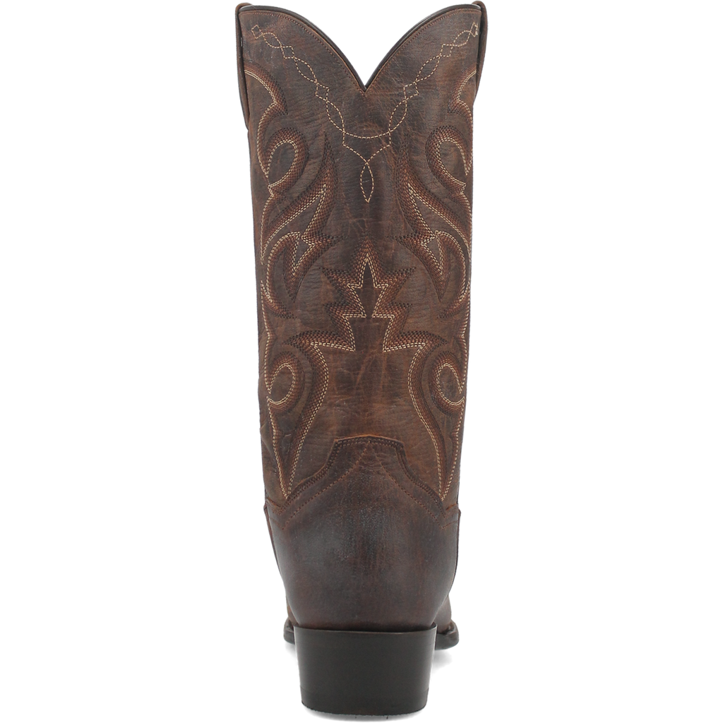 Dan Post Men's Cowboy Western Boot Renegade – Snip Toe, Distressed All-Over Leather, Removable Soft Strike Orthotic Insole, Fully Leather Lined, Cowboy Heel, Leather Outsole, 13" Shaft, Vintage Western Boot