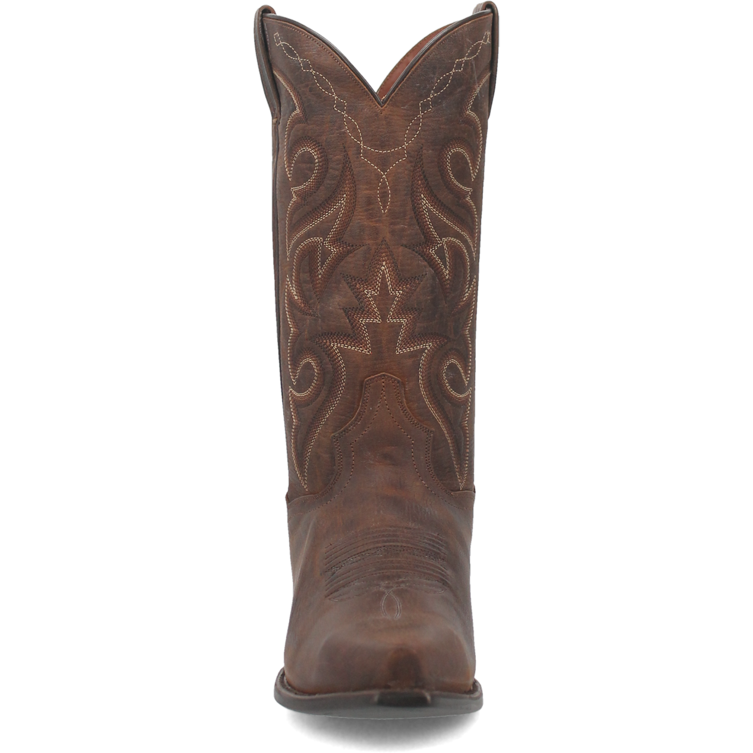 Dan Post Men's Cowboy Western Boot Renegade – Snip Toe, Distressed All-Over Leather, Removable Soft Strike Orthotic Insole, Fully Leather Lined, Cowboy Heel, Leather Outsole, 13" Shaft, Vintage Western Boot