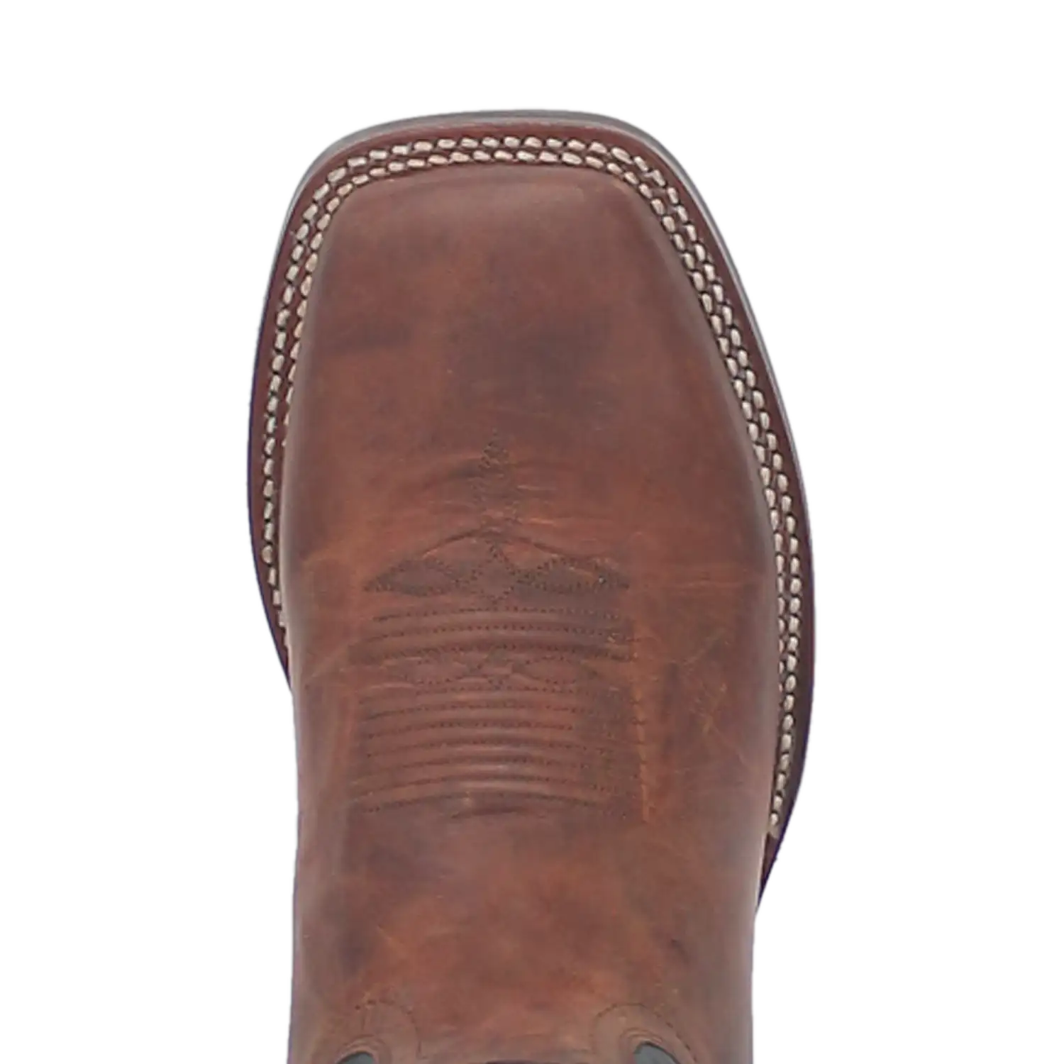 Dan Post Men's Cowboy Western Boot Winslow – Broad Square Toe, Premium Leather, Bold Blue Shaft, Western Embroidery, CAVVY Outsole, Removable Orthotic Insole, 1" Heel, Ranch & Dress Boot