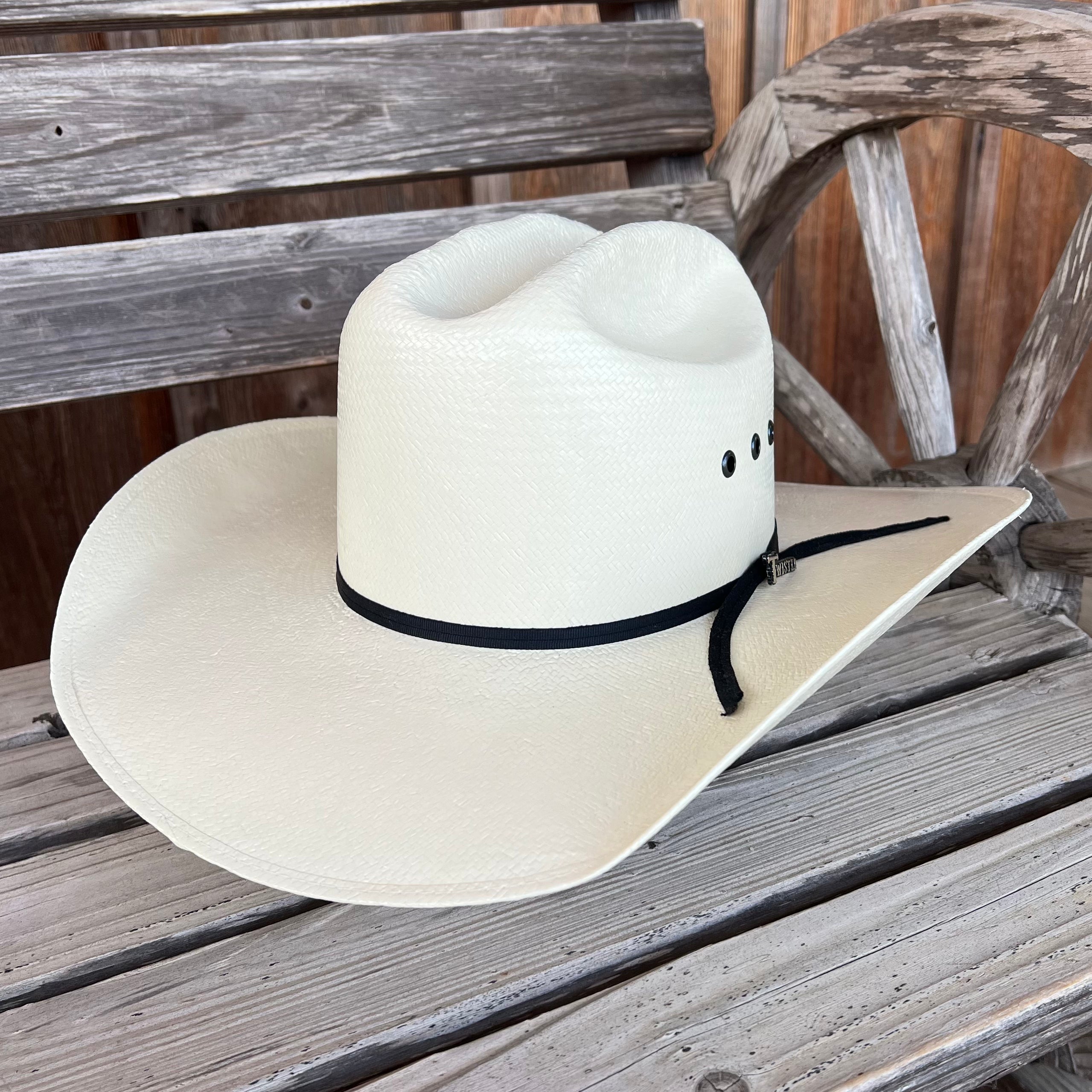 Twister 8X Premium Straw Cowboy Hat – Natural Cream | Cattleman Crown