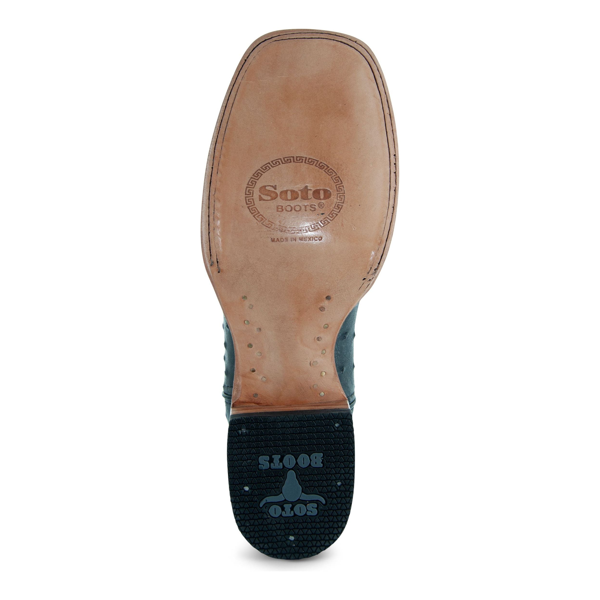 Soto Boots Mens Out of the Wild Black Cowboy Boots