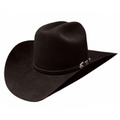 Stetson Apache Buffalo Felt Cowboy Hat – Dark Brown | Cattleman Crown