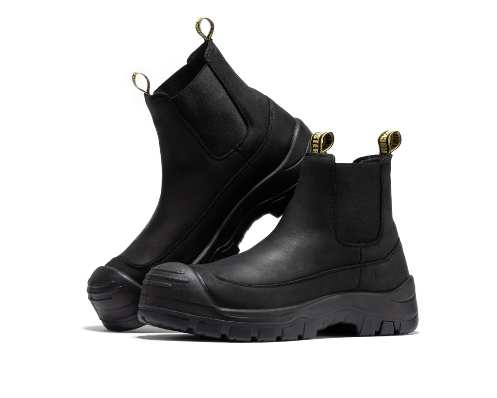 ROCKROOSTER Woodland Brown 6 Inch Chelsea Work Boot