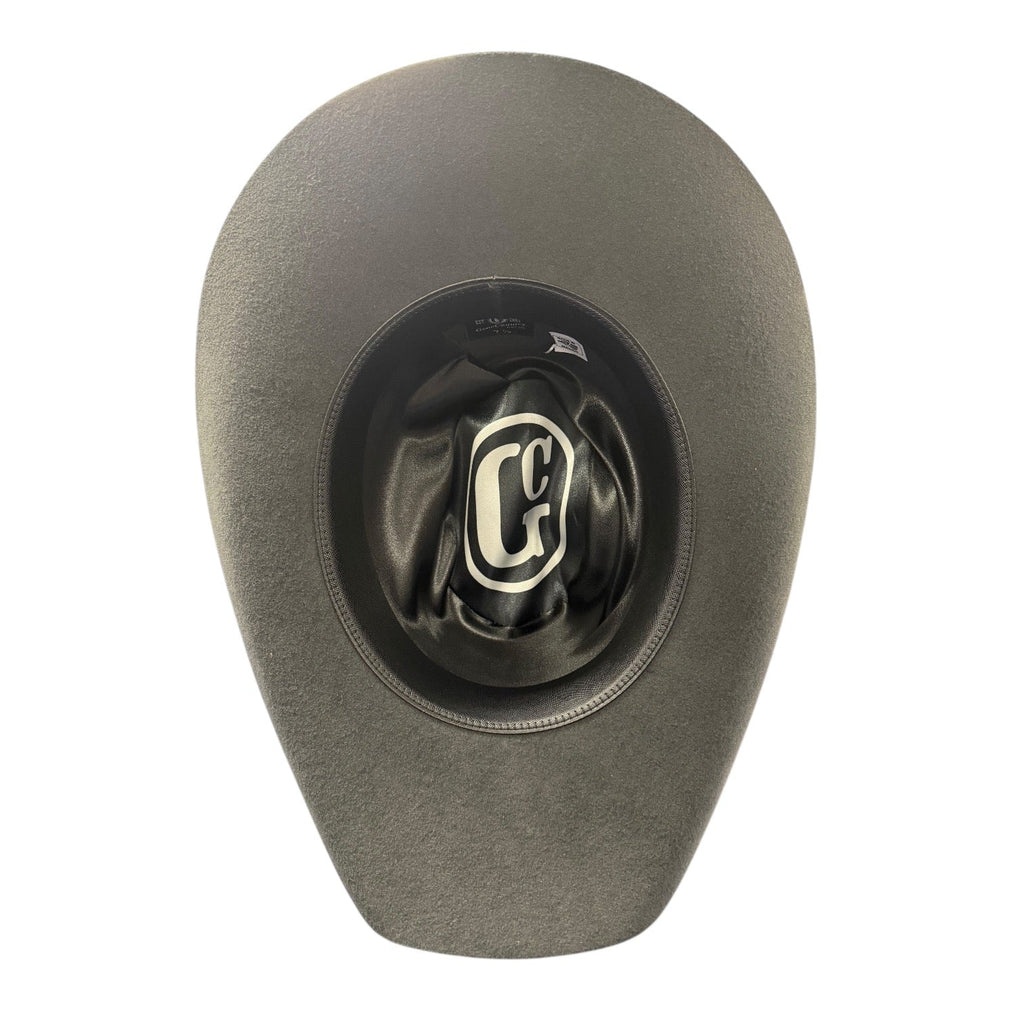 Gone Country Justin Gun Metal 5X Wool Felt Cowboy Hat