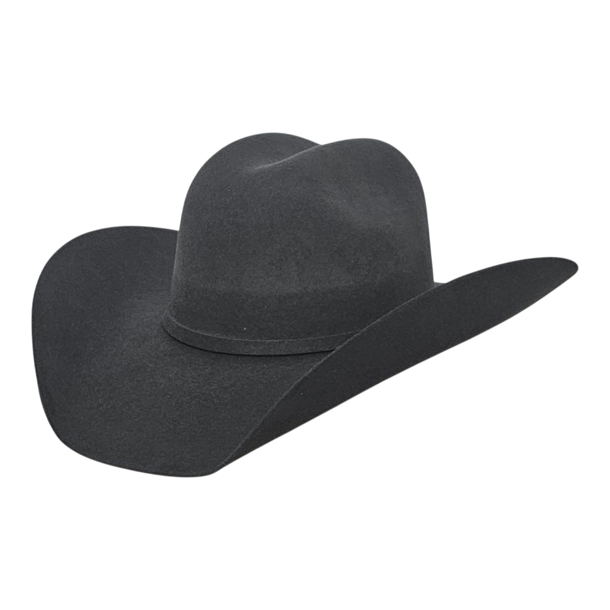 Gone Country Justin Gun Metal 5X Wool Felt Cowboy Hat