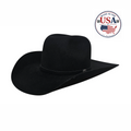 Gone Country Montana Black 5X Wool Cowboy Hat — Made in USA