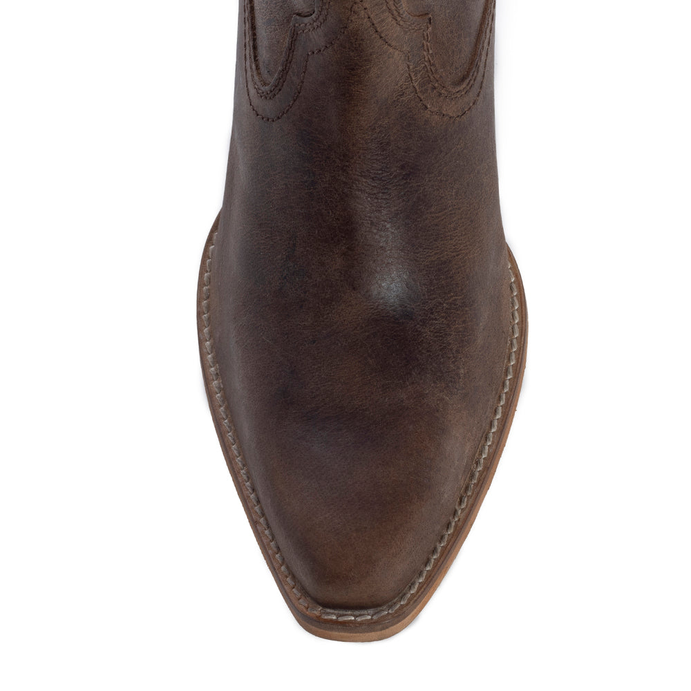 Myra High Plains Stitched Leather Women's Cowgirl Boots