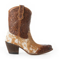 Myra Kelsey Anne Handtooled Leather Cowgirl Boots Hairon