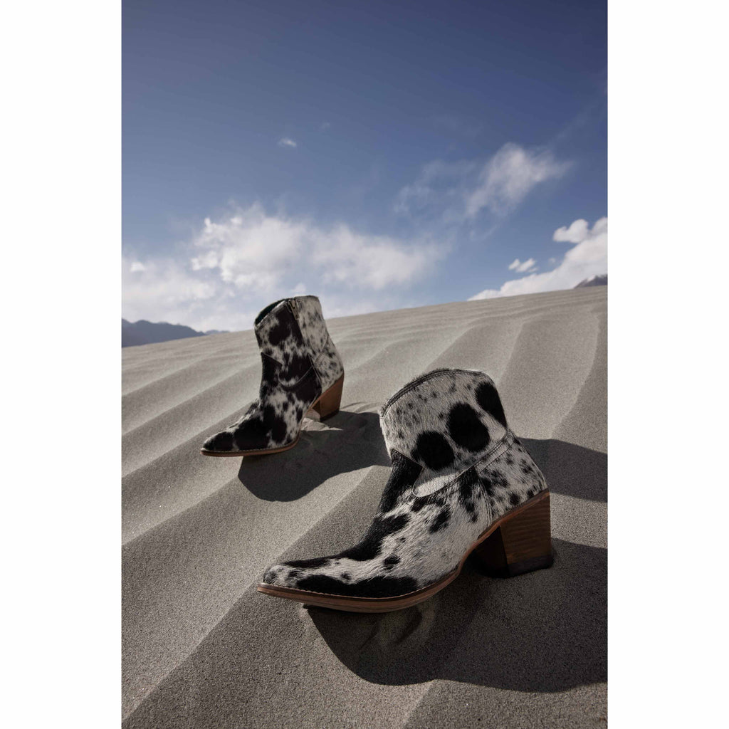 Myra Virginia Trail Hairon Leather Cowgirl Boots for Women