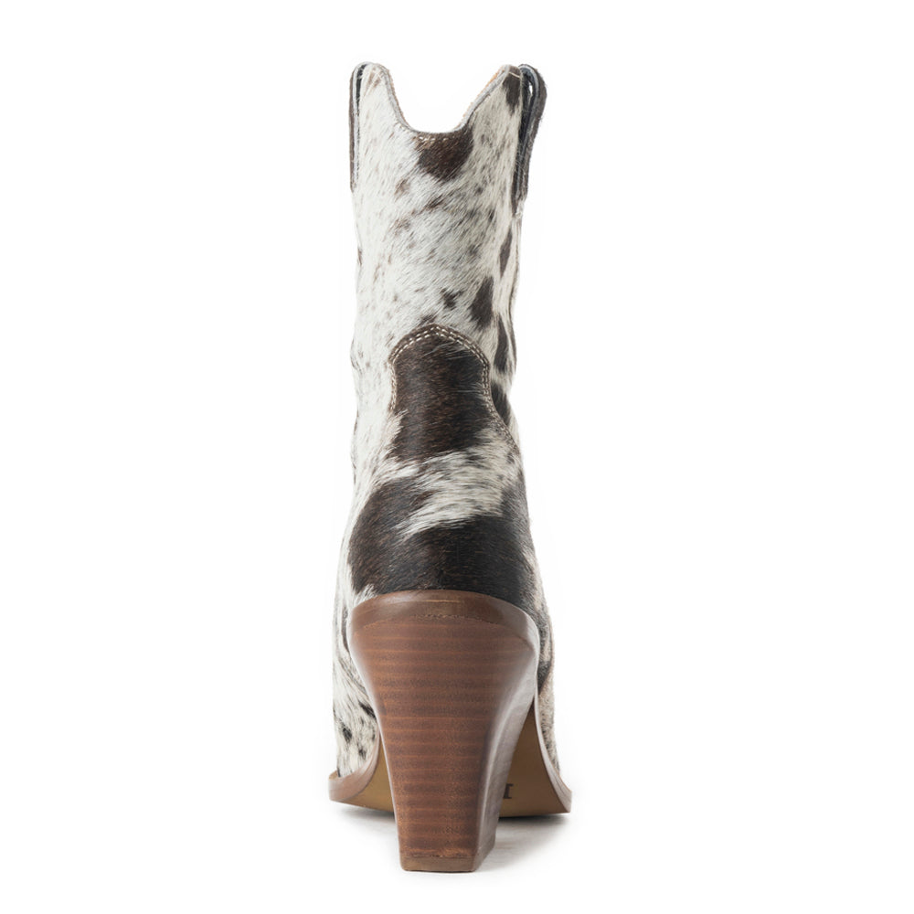 Myra Flossie Hairon Boots for Women | Bourbon Snip Toe