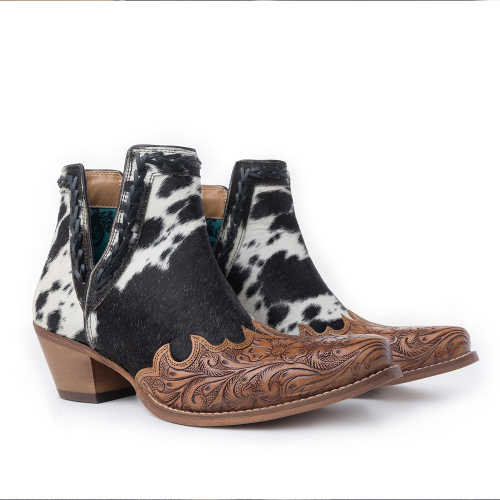 Myra Georgina Hairon Boots for Women | Cowgirl Booties