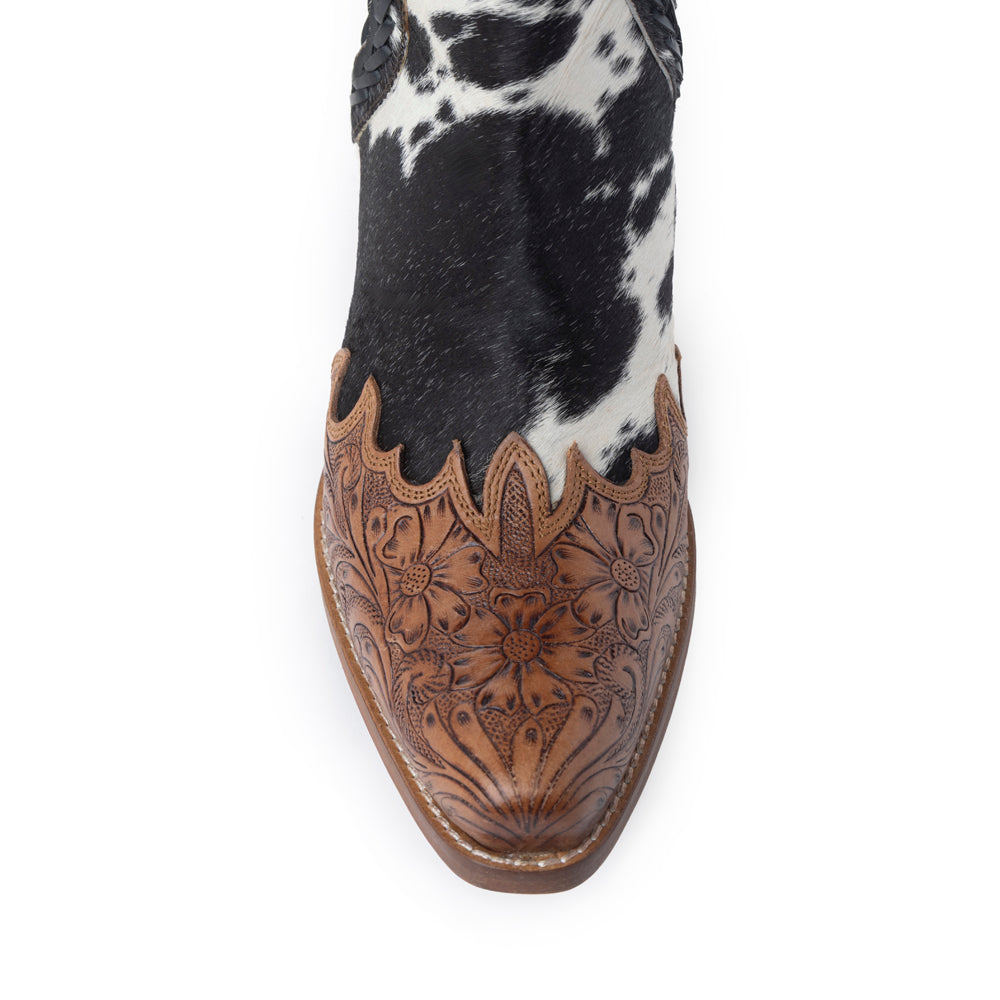 Myra Georgina Hairon Boots for Women | Cowgirl Booties