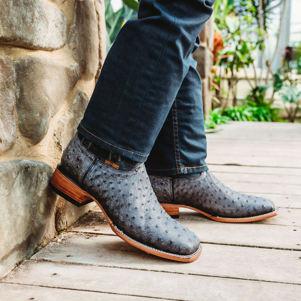 Soto Boots Mens Out of the Wild Black Cowboy Boots