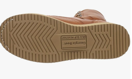 Georgia Boot Men's Wedge Work Boot – Full-Grain Leather | Tan