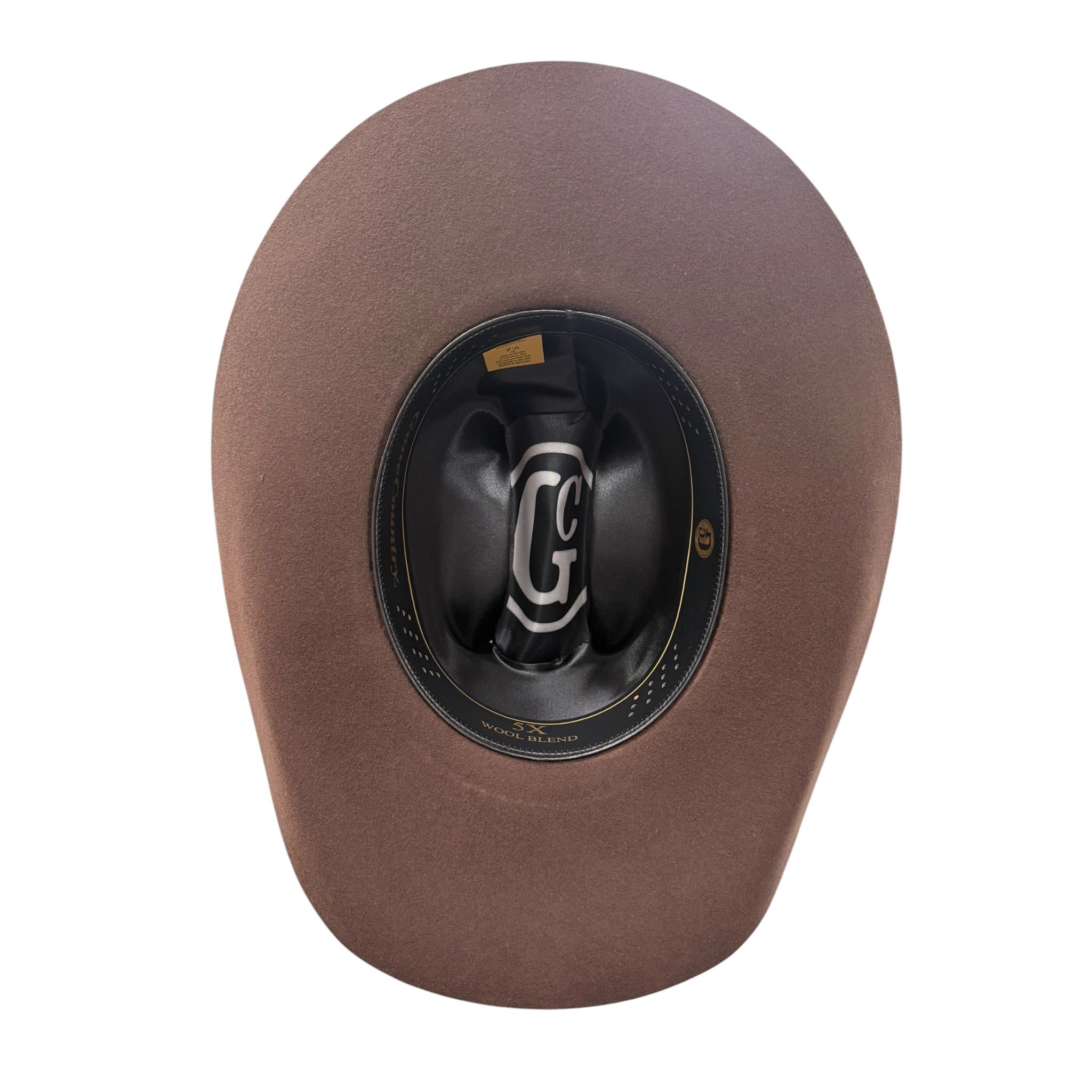 Gone Country Yellowstone Brown 5X Wool Cowboy Hat — Made in USA