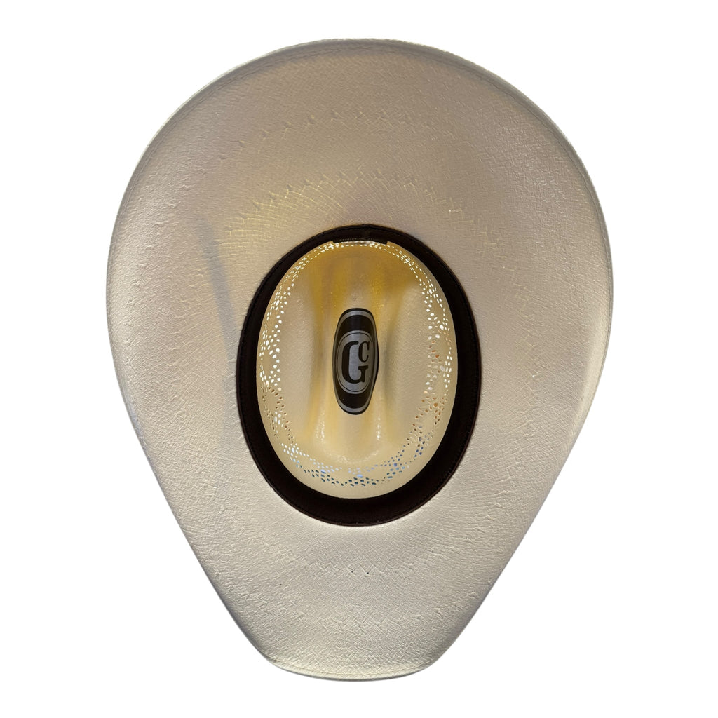 Gone Country Yellowstone Ivory Shantung Straw Cowboy Hat