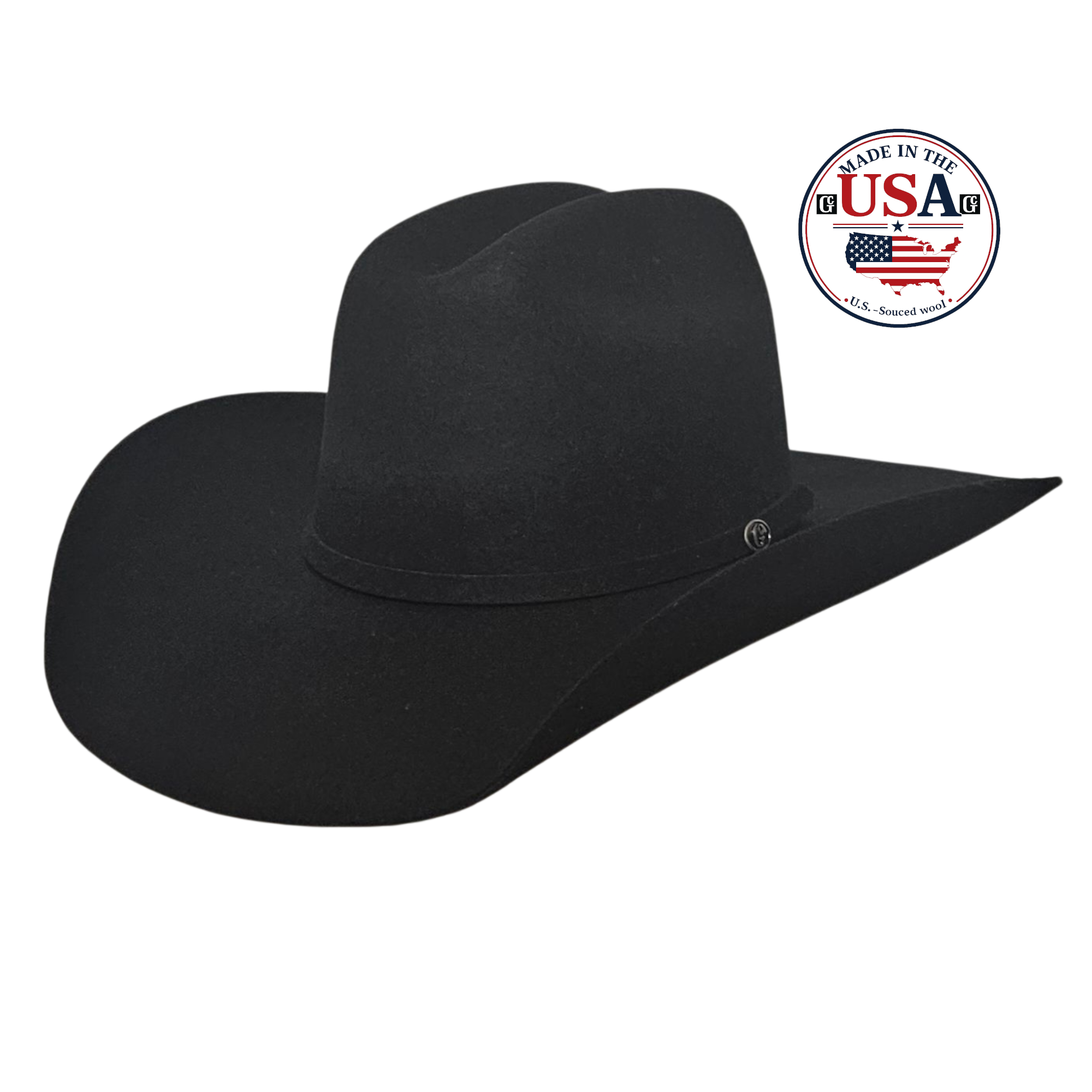 YELLOWSTONE BLACK 5X WOOL USA