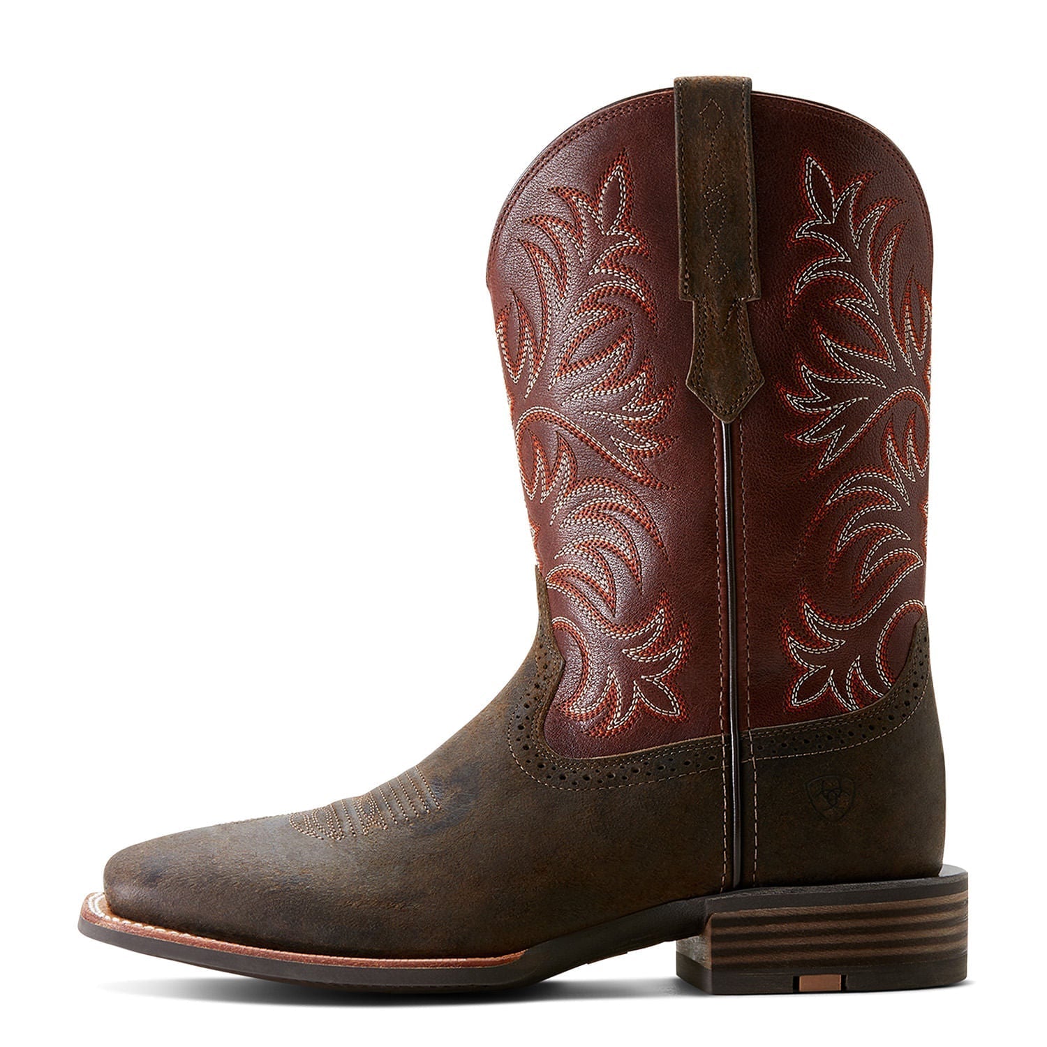 Ariat Men's Oakwood Western Boot – Full-Grain Leather | ATS® Technology | D & EE Widths
