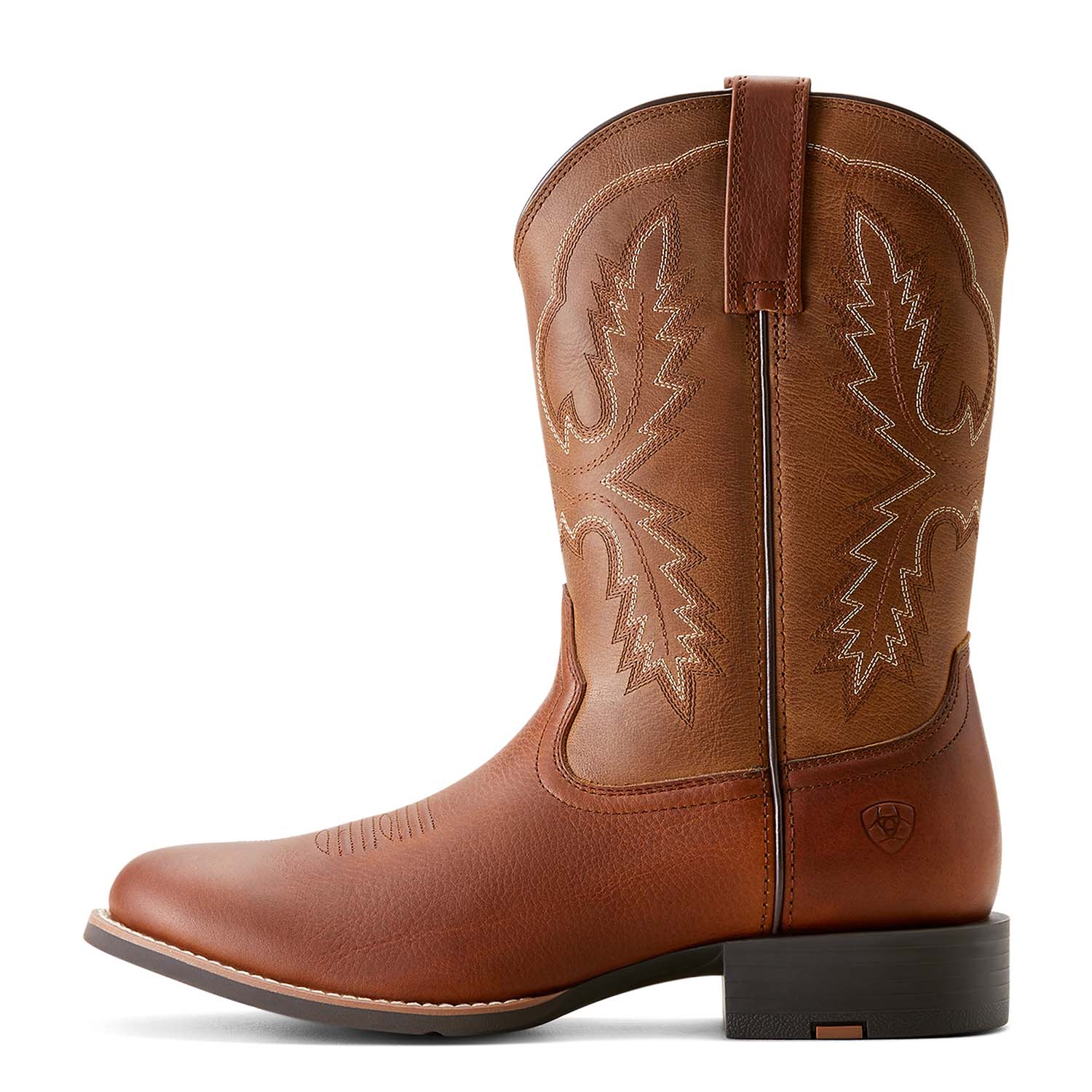 Ariat Men's Sport Stratten Cowboy Boot – Full-Grain Leather | Wide Square Toe | 4LR™ Technology | D & EE Widths