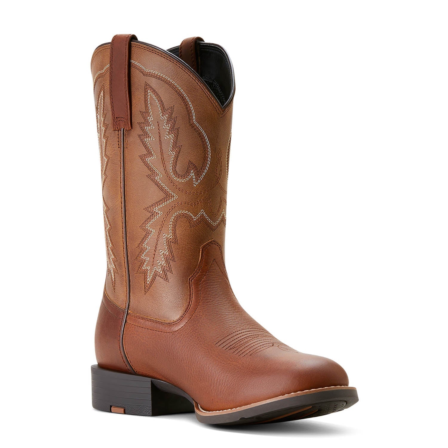 Ariat Men's Sport Stratten Cowboy Boot – Full-Grain Leather | Wide Square Toe | 4LR™ Technology | D & EE Widths