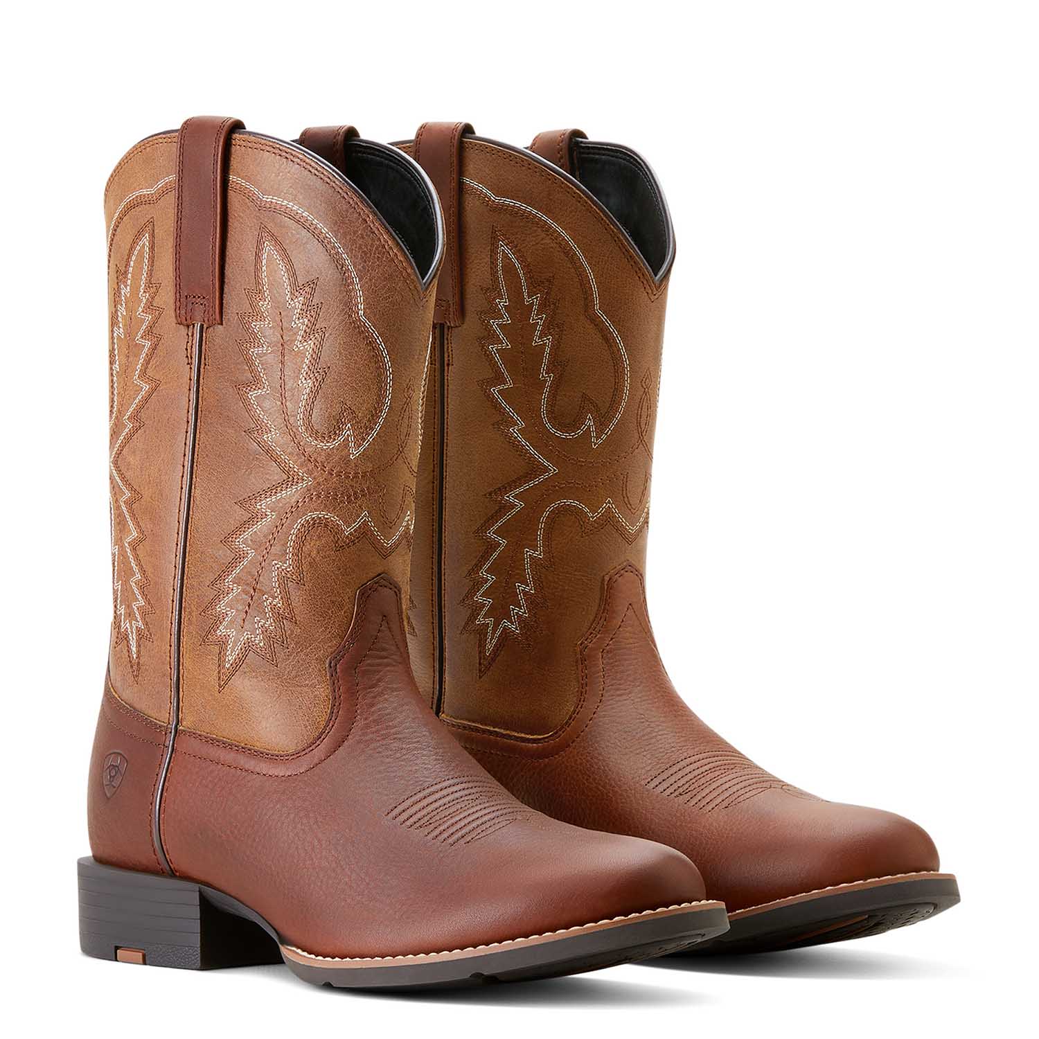 Ariat Men's Sport Stratten Cowboy Boot – Full-Grain Leather | Wide Square Toe | 4LR™ Technology | D & EE Widths