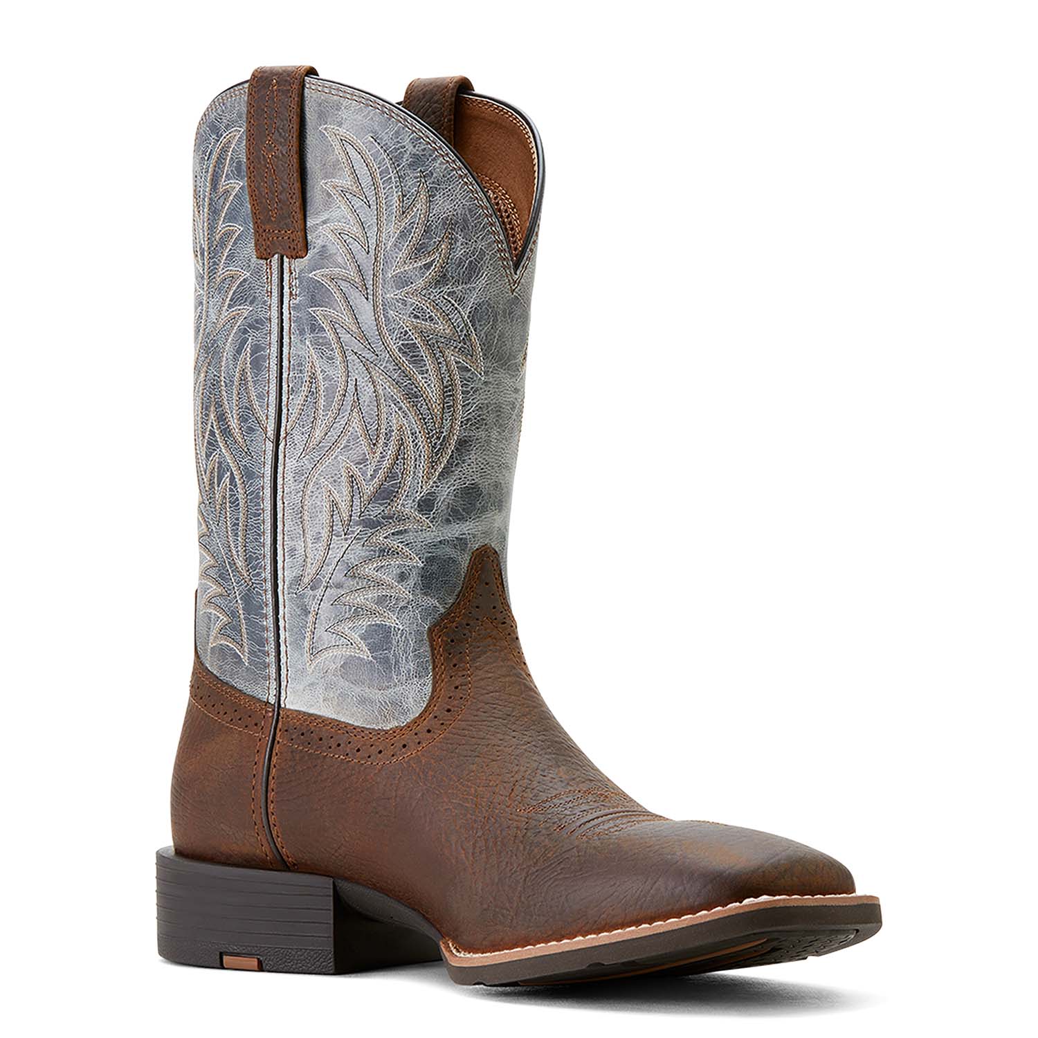 Ariat Men's Sport Wide Square Toe Western Boot – Full-Grain Leather | ATS® Technology | D & EE Widths