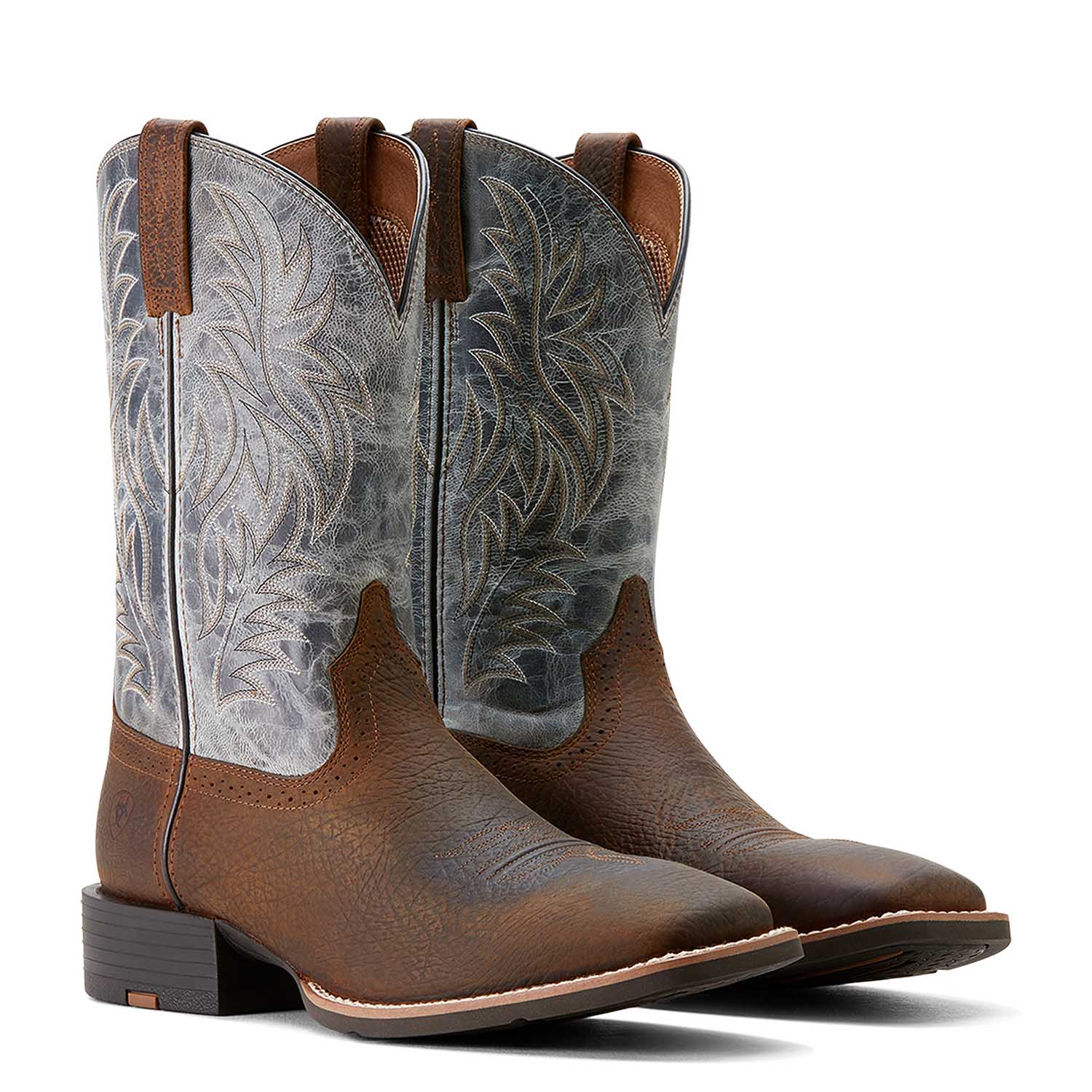 Ariat Men's Sport Wide Square Toe Western Boot – Full-Grain Leather | ATS® Technology | D & EE Widths