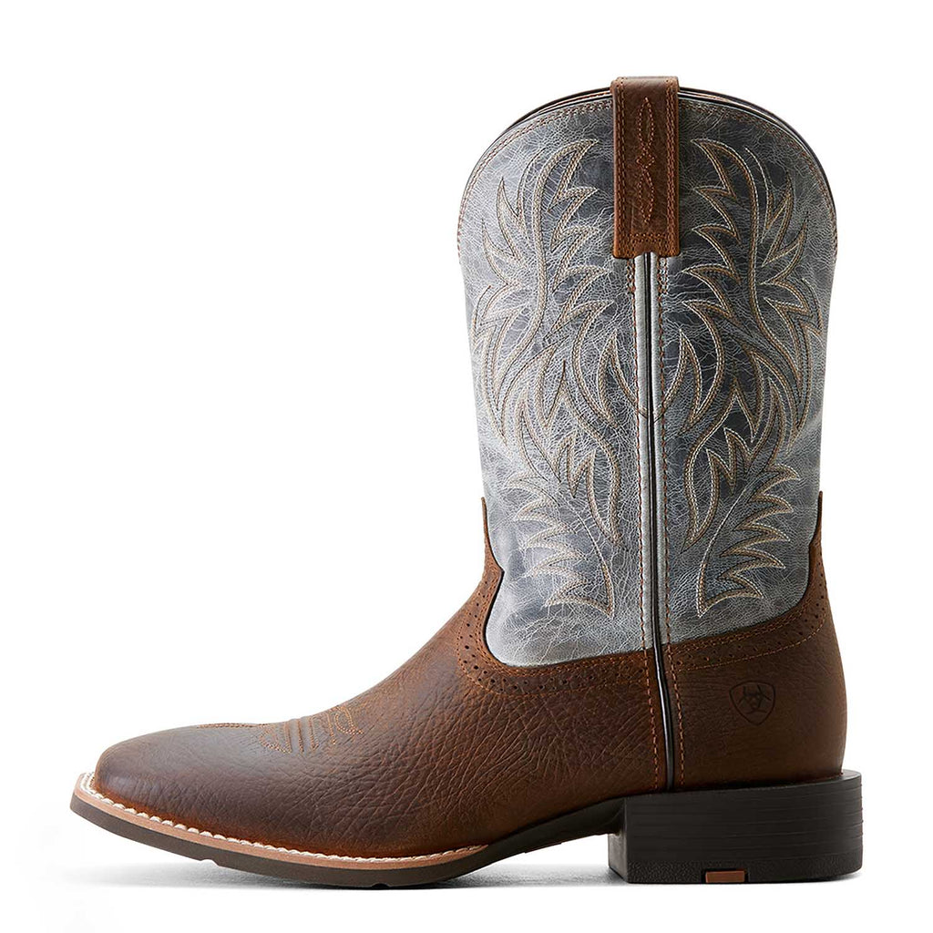Ariat Men's Sport Wide Square Toe Western Boot – Full-Grain Leather | ATS® Technology | D & EE Widths