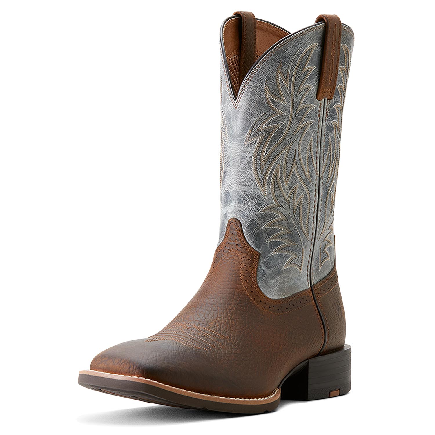 Ariat Men's Sport Wide Square Toe Western Boot – Full-Grain Leather | ATS® Technology | D & EE Widths