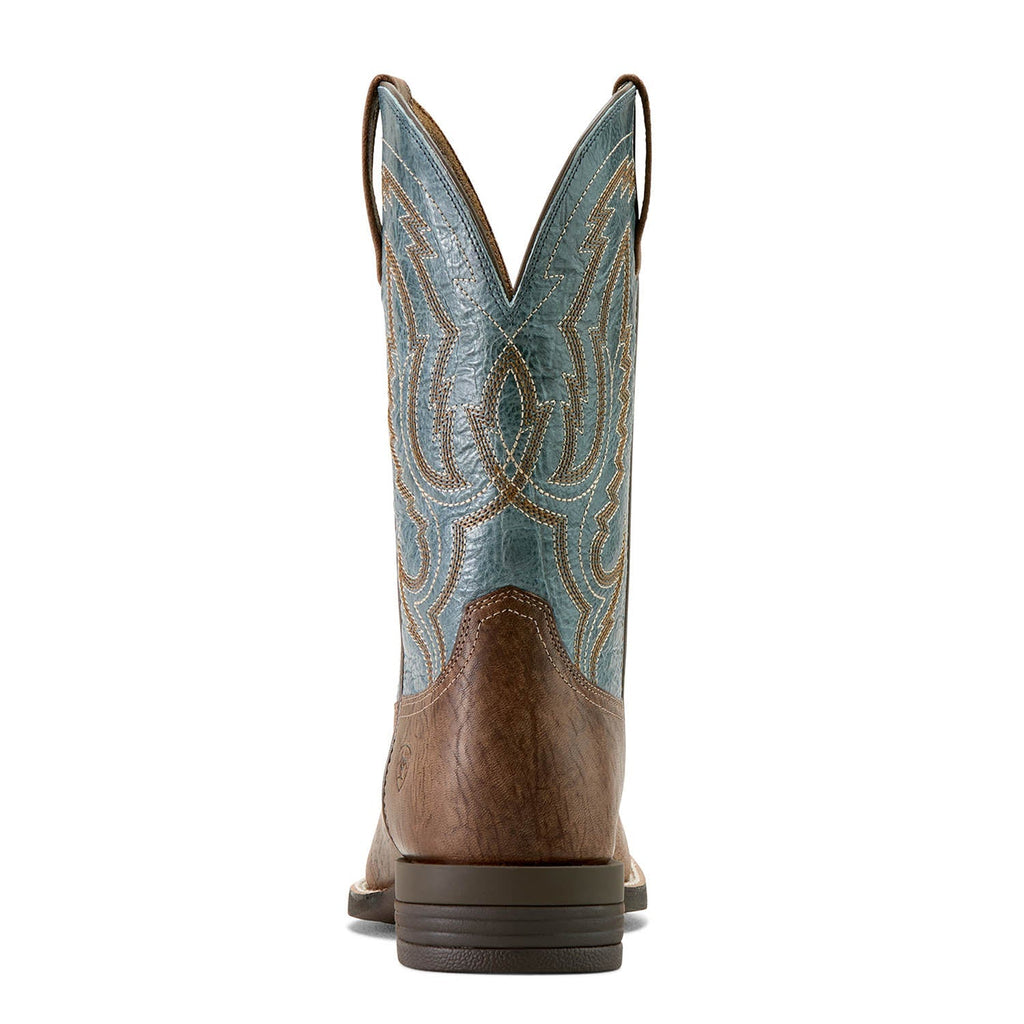 Ariat Men's Steadfast Wide Square Toe Cowboy Boot – Dusk Brown | Shock Shield® | D & EE Widths