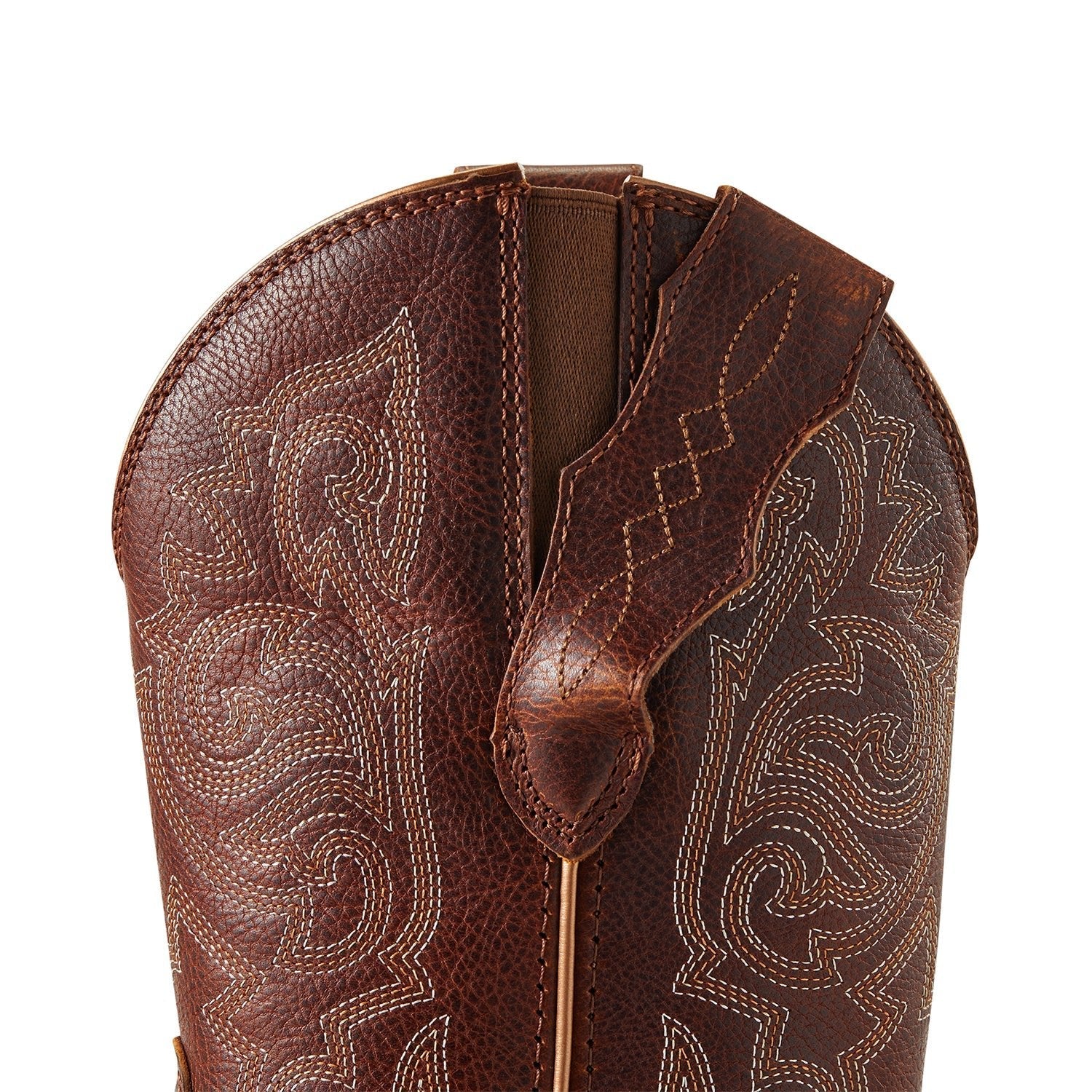 Ariat Women's Delilah StretchFit Western Boot – Wide Square Toe | Calf-Fit Stretch | Brown