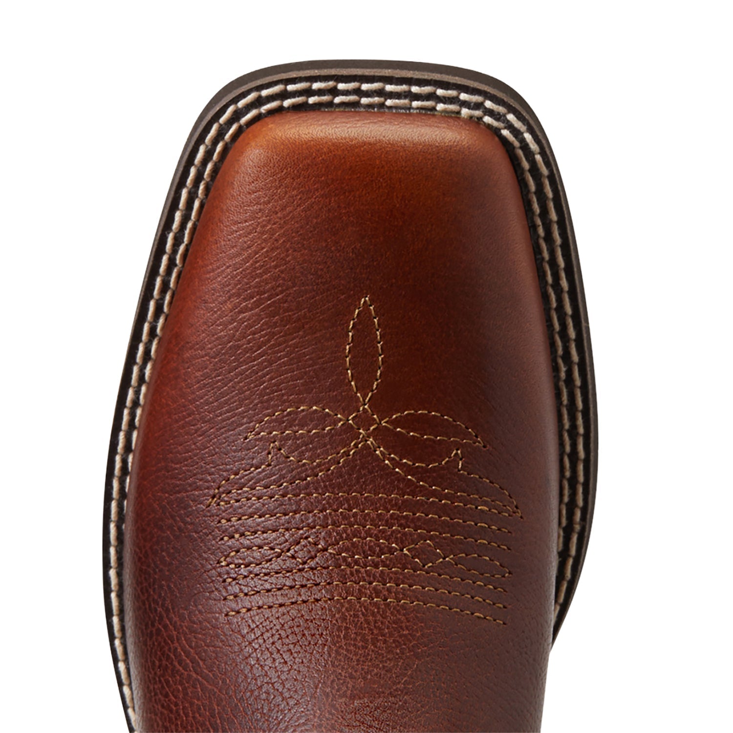 Ariat Women's Delilah StretchFit Western Boot – Wide Square Toe | Calf-Fit Stretch | Brown