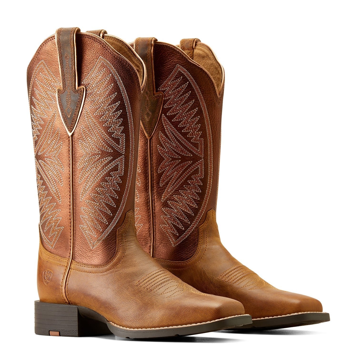Ariat Women's Round Up Ruidoso Western Boot – Wide Square Toe | 12" Shaft | ATS® Technology
