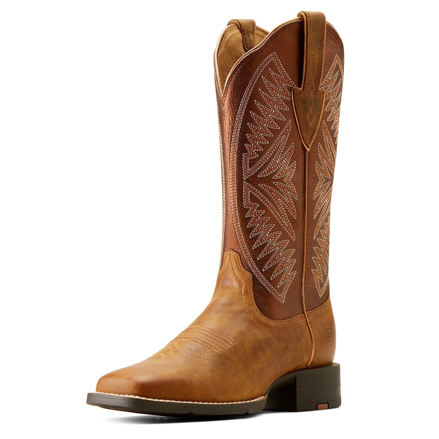 Ariat Women's Round Up Ruidoso Western Boot – Wide Square Toe | 12" Shaft | ATS® Technology