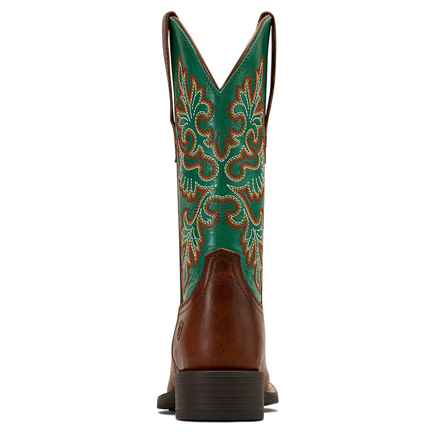 Ariat Women's Round Up Wide Square Toe StretchFit Western Boot – Full-Grain Leather | 11" Shaft | ATS® Technology
