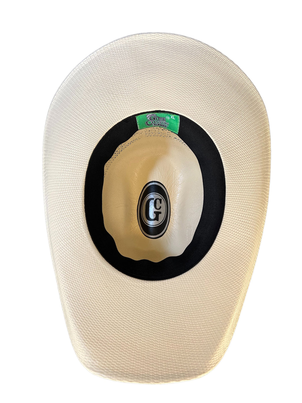 Gone Country Justin Ivory Bangora Straw Cowboy Hat
