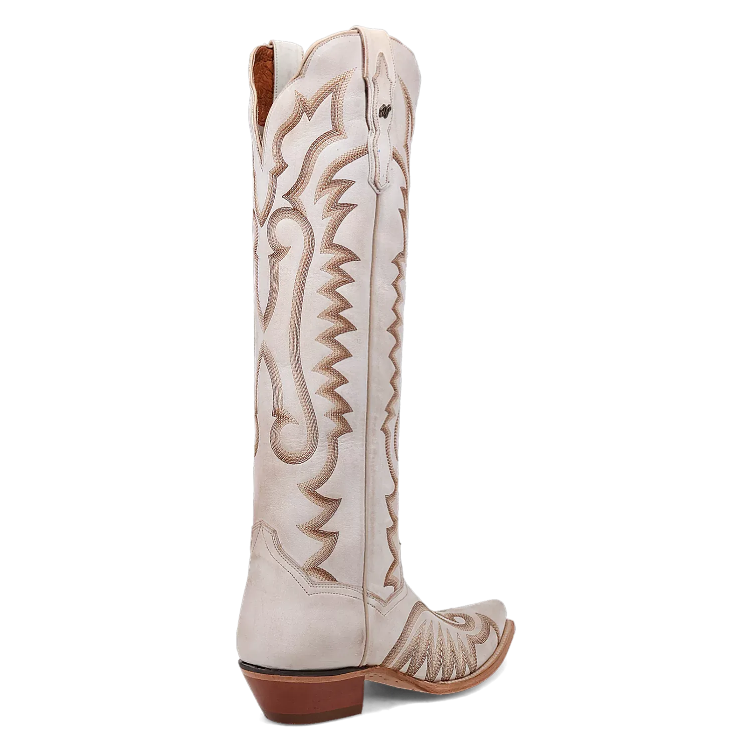Dan Post Women's Cowgirl Western Boot Josie – Snip Toe, Premium Leather, 19" Shaft, Ultimate Flex Insole, Leather Outsole, Cowboy Heel, Ranch, Rodeo & Dress Boot