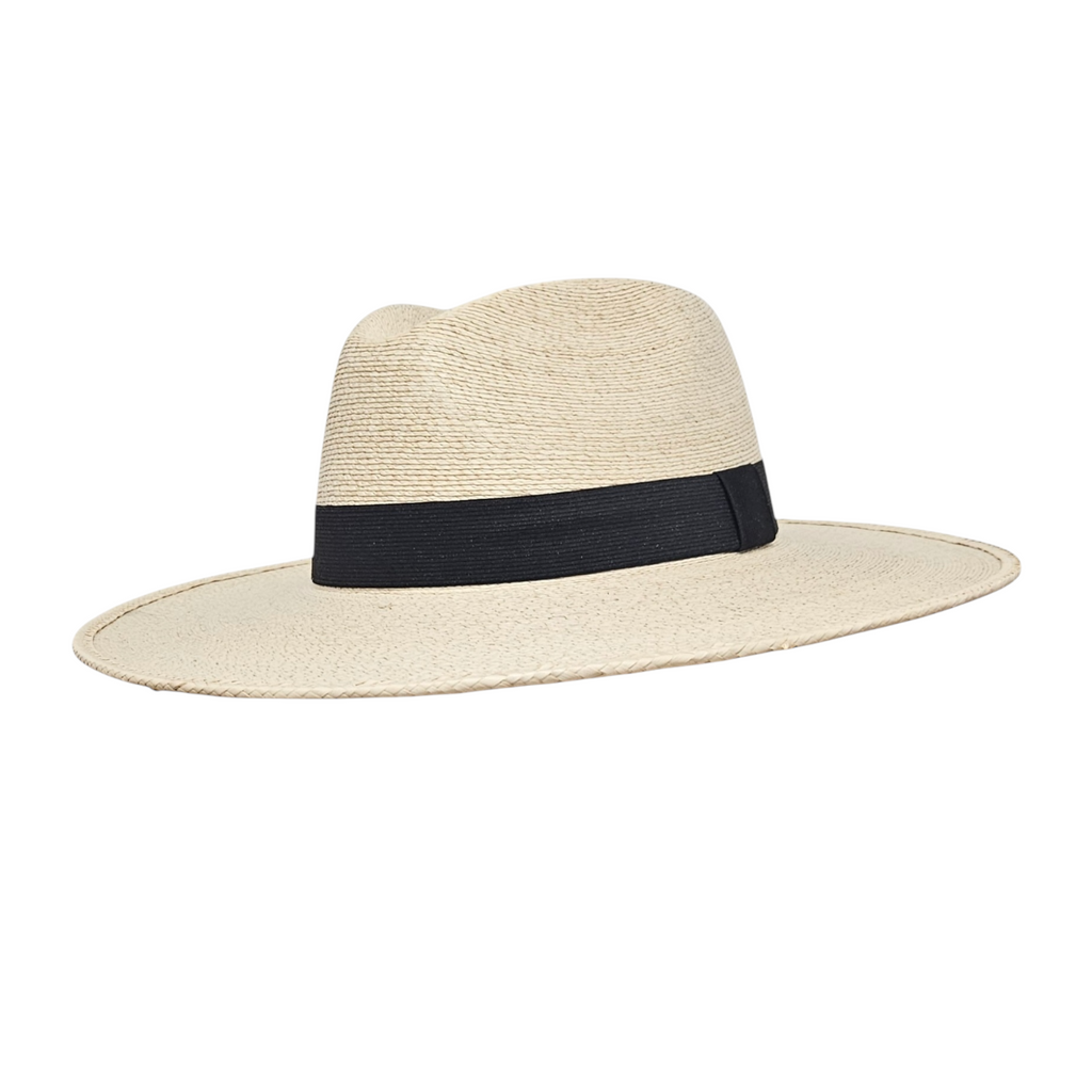Gone Country Drifter White Palm Straw Cowboy Hat