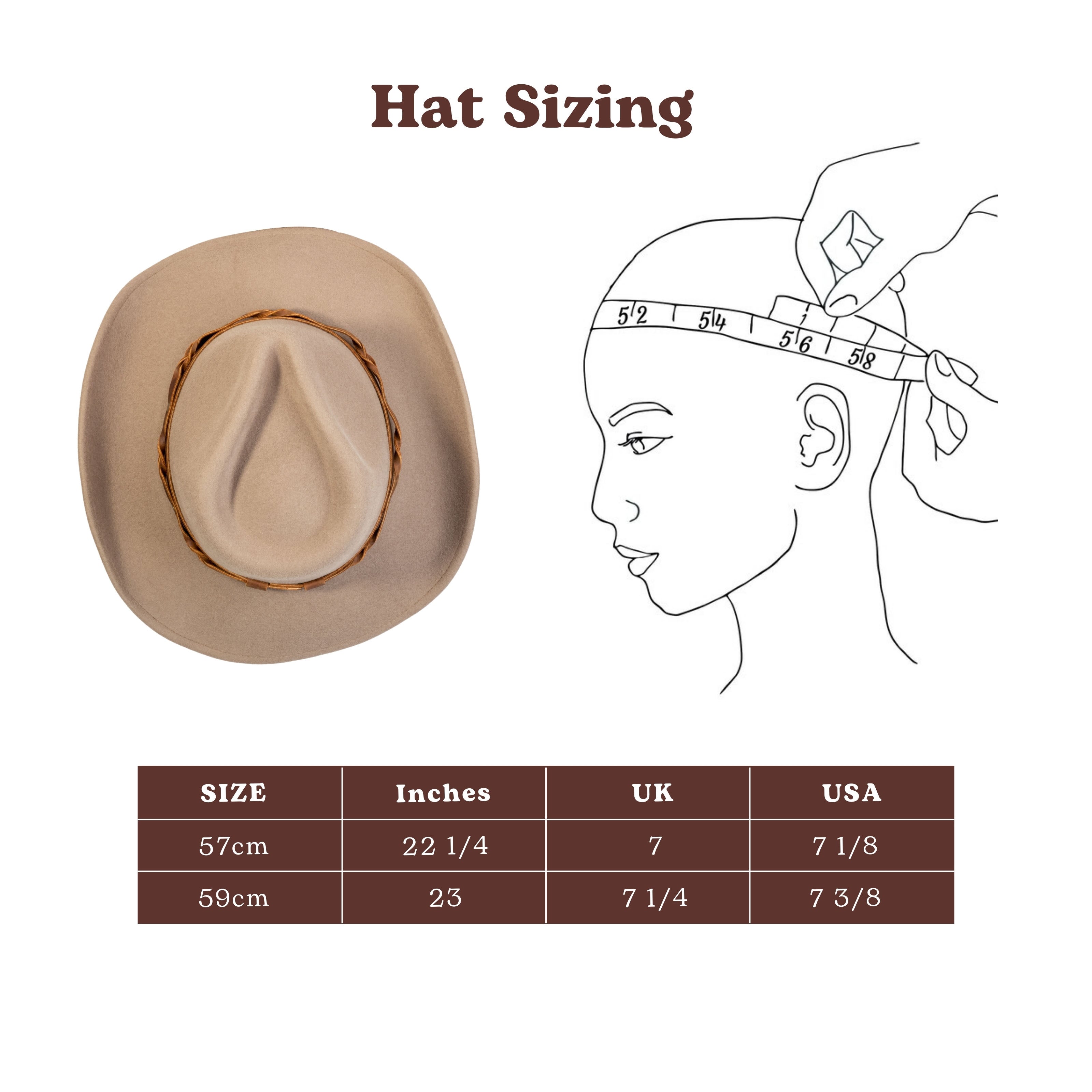 Driftwood Tan Wool Felt Cowboy Hat | Mix Brown Western Hat