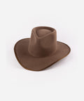 GIGI PIP June Rancher Women's Felt Cowboy Hat – Teardrop Crown & Angled Brim | 4 Colors