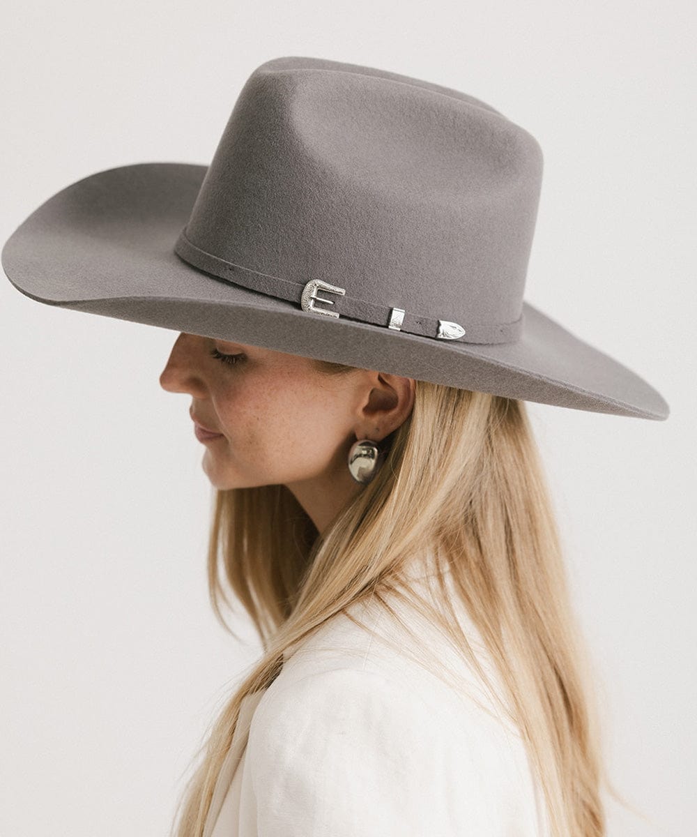 GIGI PIP Teddy Cattleman Women's Felt Cowboy Hat – Classic Western Crown & Wide Brim | 12 Colors