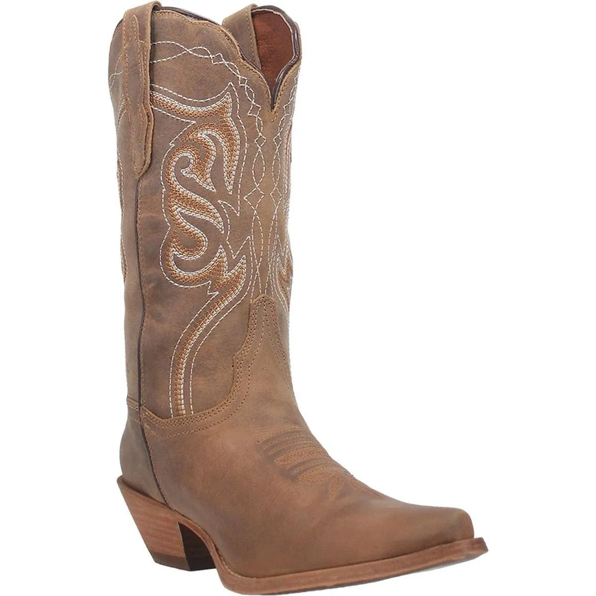 Dan Post Karmel Women's Cowgirl Boots – Premium Leather Western Style main view