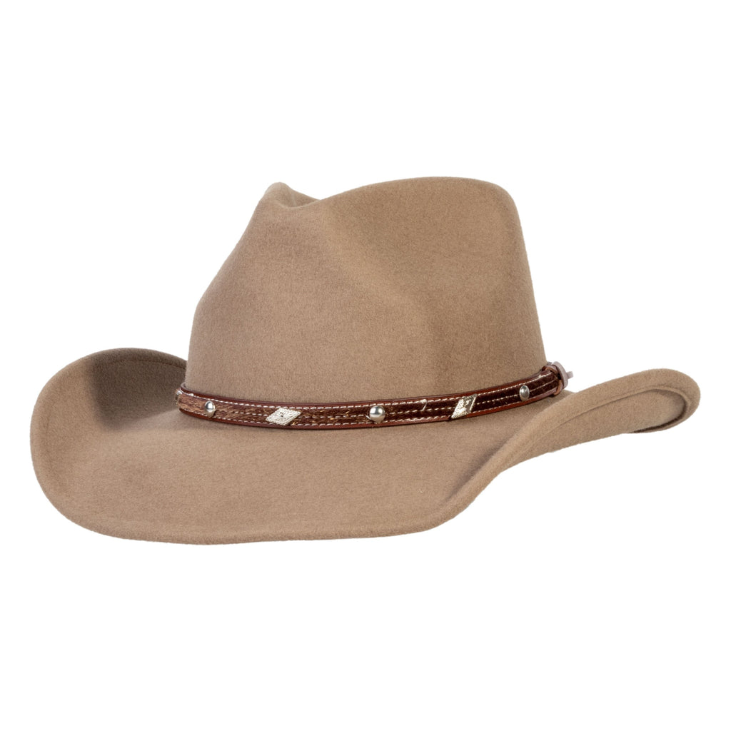 Nomad Bronze Wool Felt Cowboy Hat | Mix Brown Western Hat