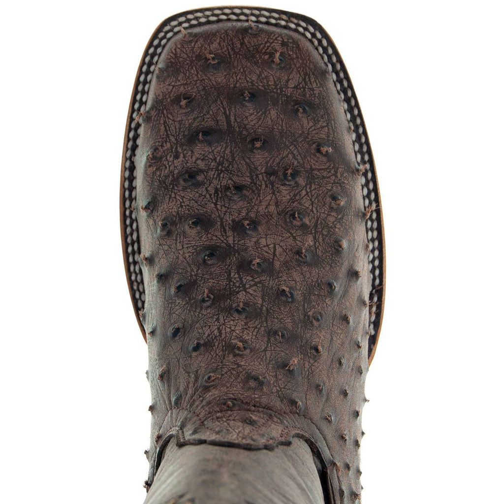 Soto Boots Mens Out of the Wild Ostrich Cowboy Boots