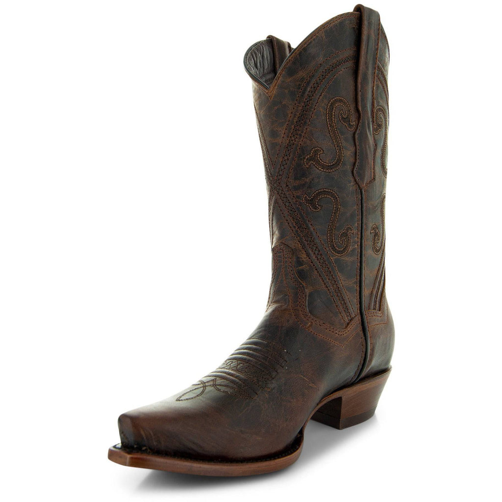 Soto Boots Cheyenne Cowgirl Boots Womens Snipped Toe