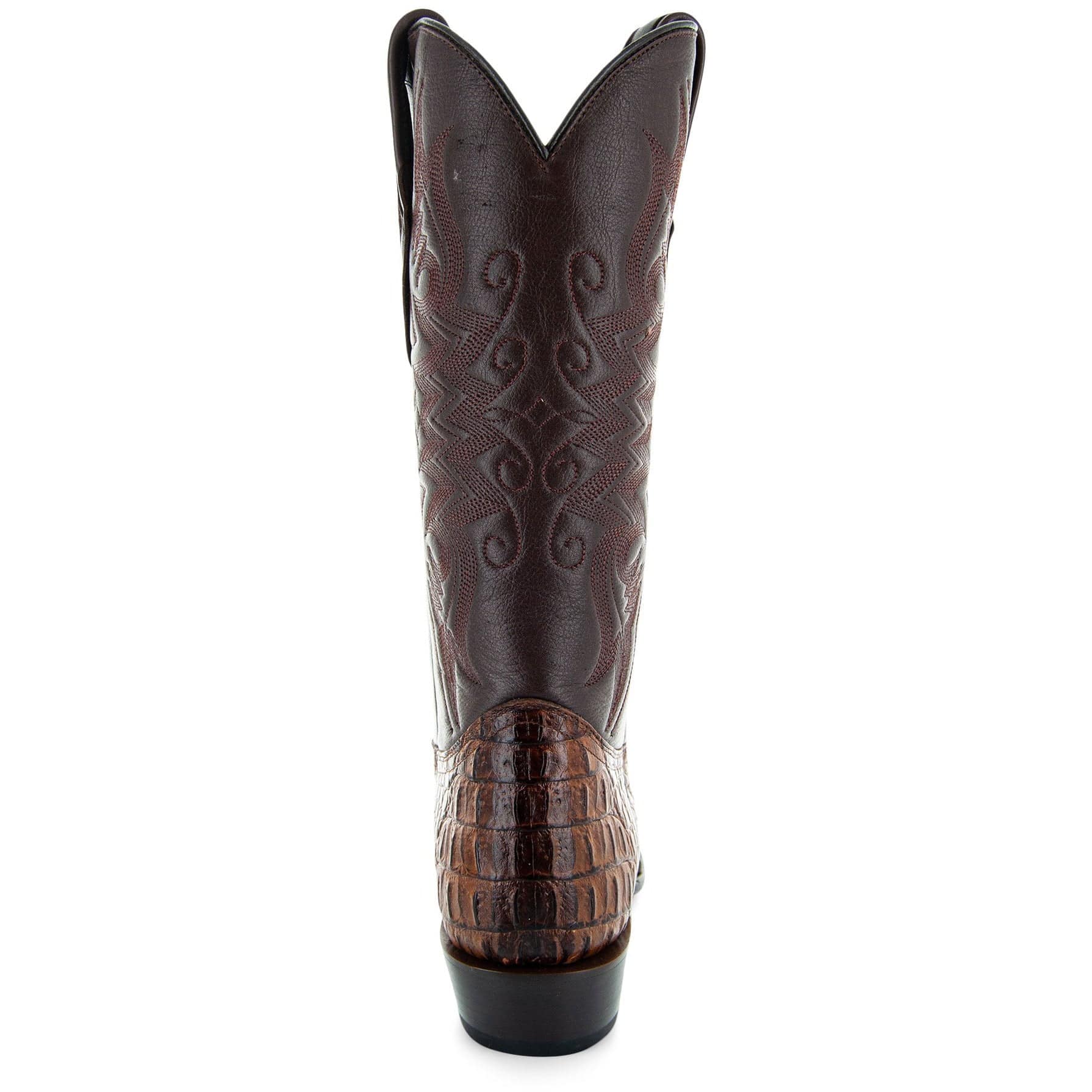 Soto Boots Men's Gator Tail Print Cowboy Boots – Miel Leather | J Toe | Goodyear Welt