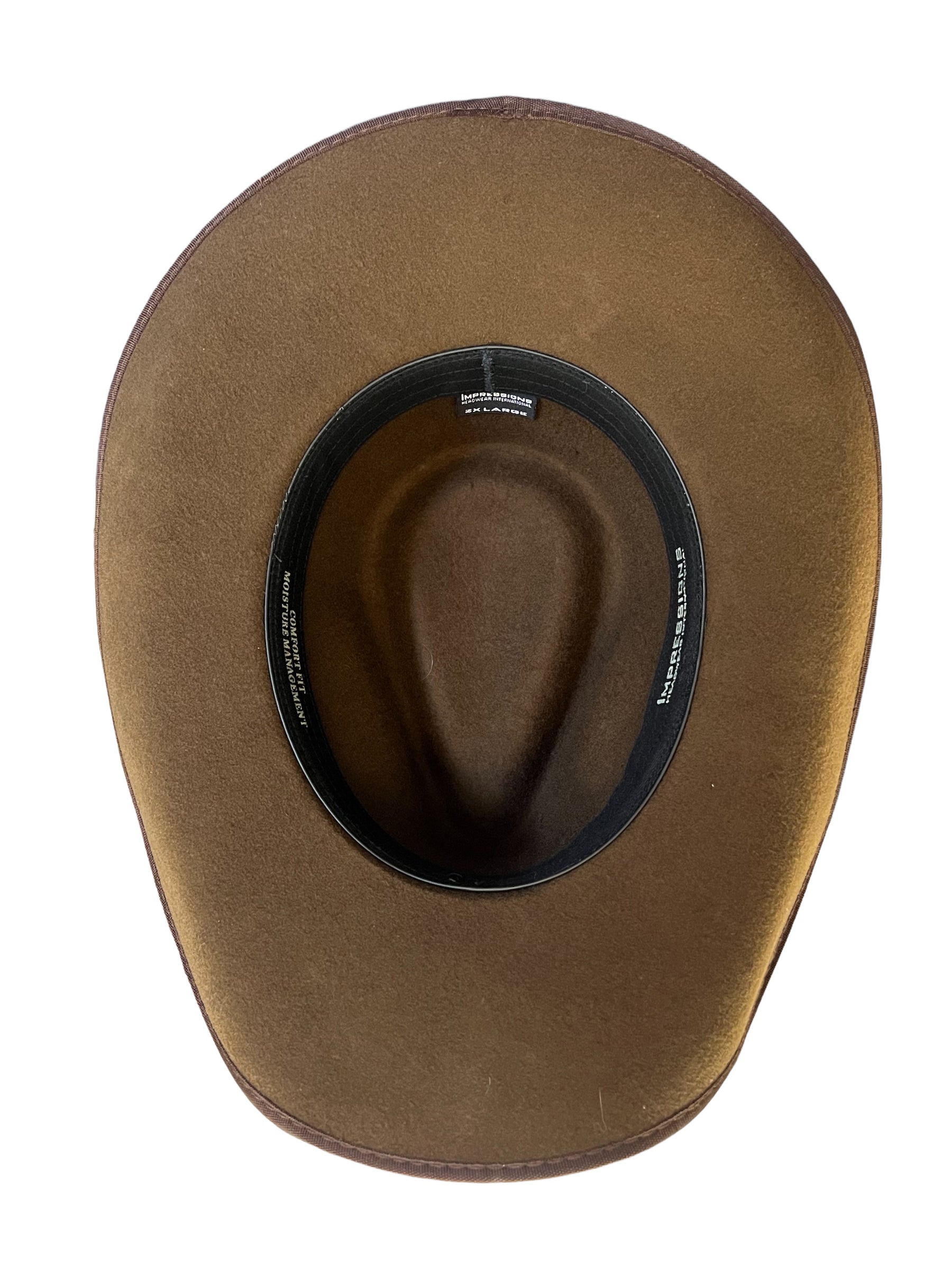Gone Country Durango Stampede Brown 5X Wool Cowboy Hat