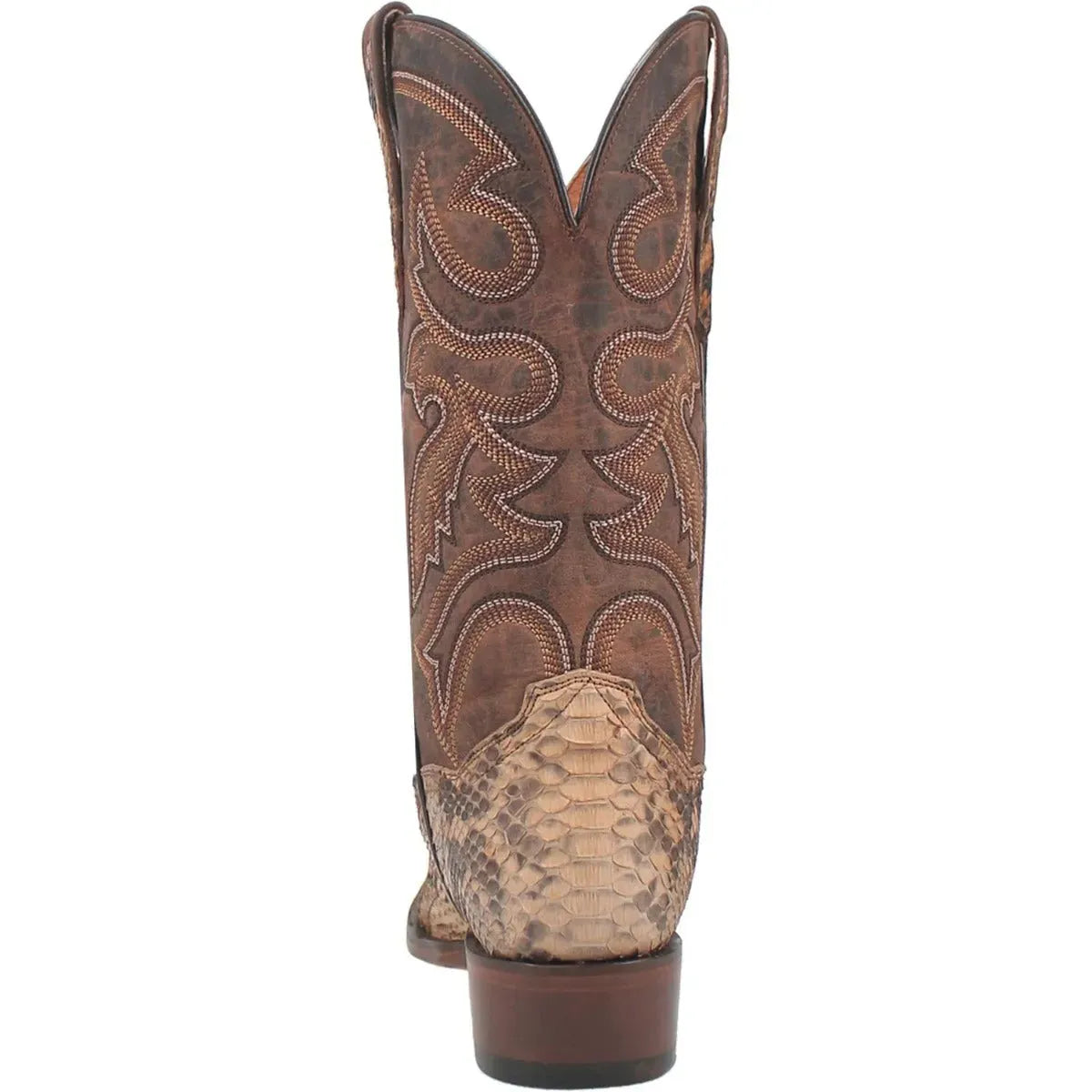 Dan Post Men's Cowboy Western Boot Sturgis – Snip Toe, Genuine Python Skin, Leather Outsole, Removable Orthotic Insole, 1⅜" Cowboy Heel, Exotic Leather Rodeo & Dress Boot