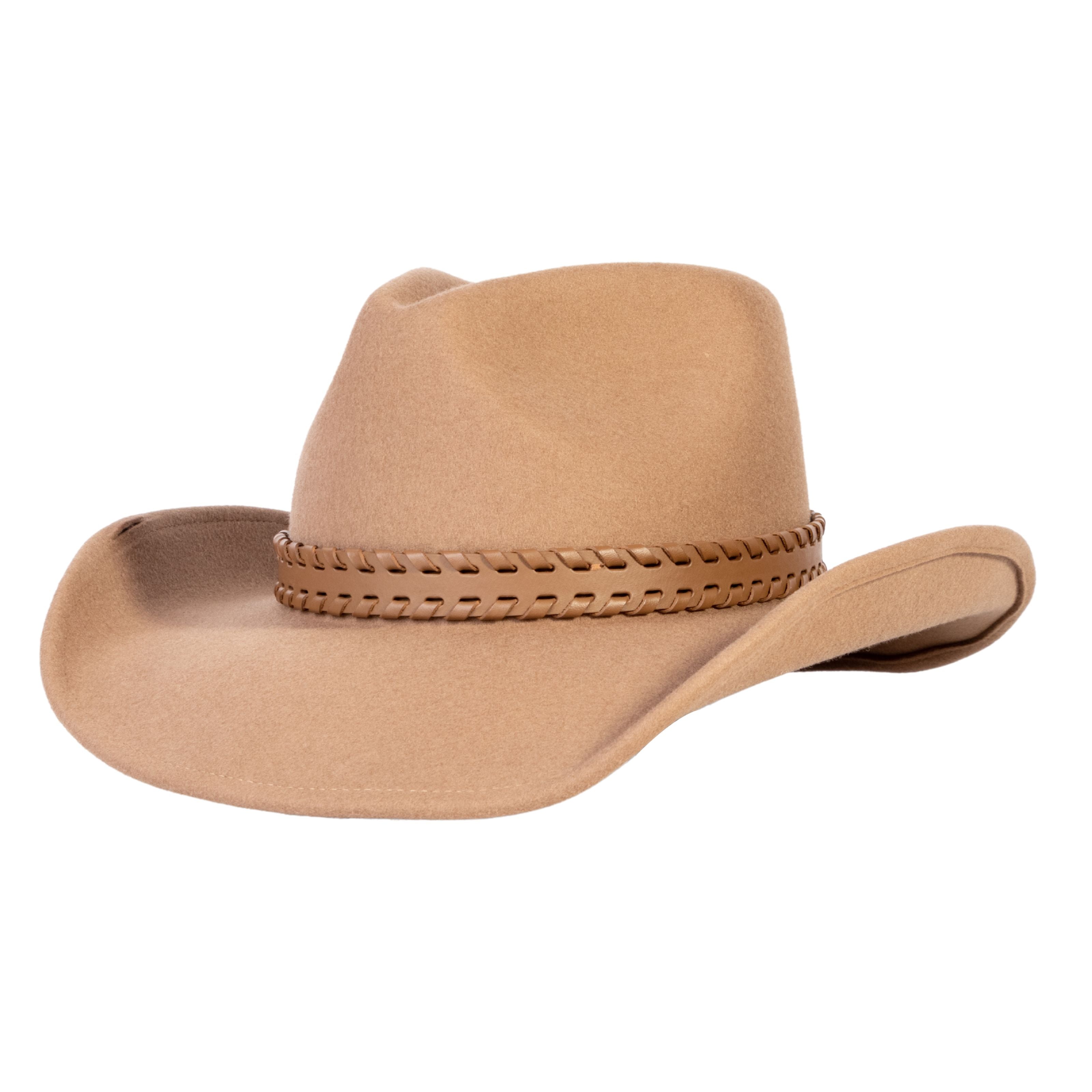 Sundown Tan Wool Felt Cowboy Hat | Mix Brown Western Hat